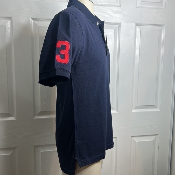 Polo by Ralph Lauren Triple Pony Mesh Polo M New - Picture 3 of 6